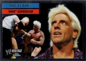 2006 Topps Heritage Chrome WWE #25 Ric Flair Front