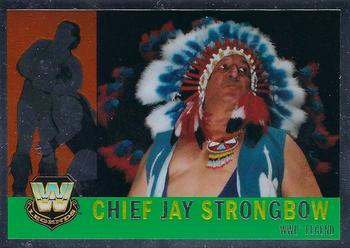 2006 Topps Heritage Chrome WWE #72 Chief Jay Strongbow Front