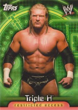 2006 Topps WWE Insider #31 Triple H  Front