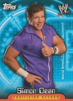 2006 Topps WWE Insider #62 Simon Dean  Front