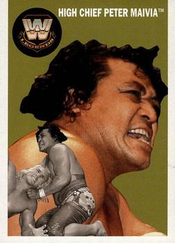 2006 Topps Heritage II WWE #84 High Chief Peter Maivia  Front