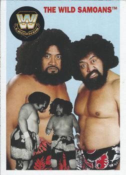 2006 Topps Heritage II WWE #76 The Wild Samoans  Front