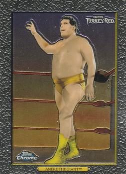 2007 Topps Chrome Heritage II WWE #95 Andre The Giant Front