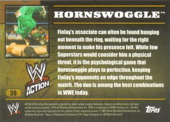 2007 Topps Action WWE #39 Hornswoggle Back