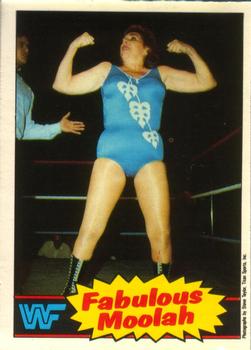 1985 O-Pee-Chee WWF Pro Wrestling Stars #13 The Fabulous Moolah Front