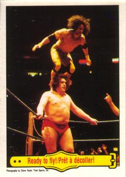 1985 O-Pee-Chee WWF Pro Wrestling Stars #53 Ready To Fly! Front