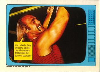 1985 O-Pee-Chee WWF Pro Wrestling Stars #60 Hulk Hogan Front