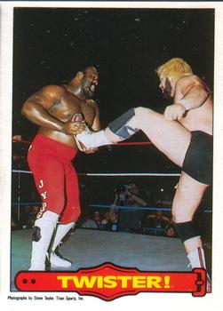 1985 O-Pee-Chee WWF Pro Wrestling Stars Series 2 #22 Twister! Front