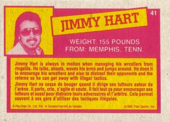 1985 O-Pee-Chee WWF Pro Wrestling Stars Series 2 #41 Jimmy 