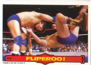 1985 O-Pee-Chee WWF Pro Wrestling Stars Series 2 #42 Fliperoo! Front