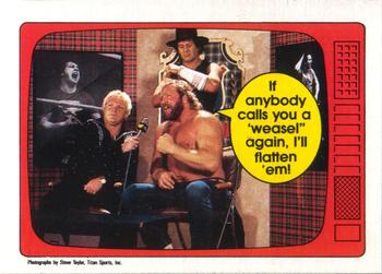 1985 O-Pee-Chee WWF Pro Wrestling Stars Series 2 #65 Heenan/Studd/Orton Front