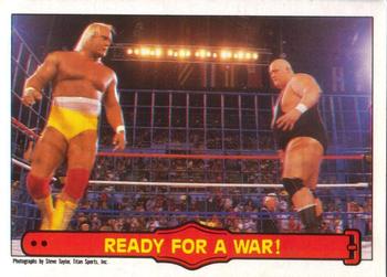 1985 O-Pee-Chee WWF Pro Wrestling Stars Series 2 #75 Ready for a War! Front