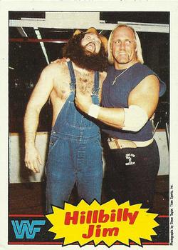 1985 Topps WWF Pro Wrestling Stars #15 Hillbilly Jim Front
