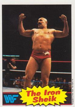 1985 Topps WWF Pro Wrestling Stars #2 The Iron Sheik Front