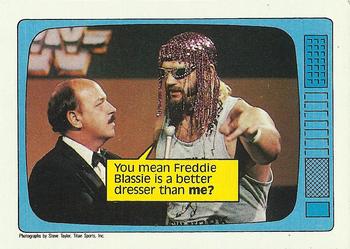 1985 Topps WWF Pro Wrestling Stars #62 Gene Okerlund / Jesse Ventura Front