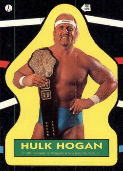 1985 Topps WWF Pro Wrestling Stars - Stickers #1 Hulk Hogan Front