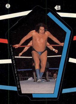 1985 Topps WWF Pro Wrestling Stars - Stickers #21 Andre the Giant Front
