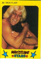 1986 Monty Gum Wrestling Stars #88 Ric Flair Front