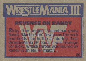 1987 Topps WWF #50 Revenge on Randy Back