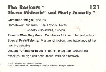 1990 Classic WWF #121 The Rockers Back