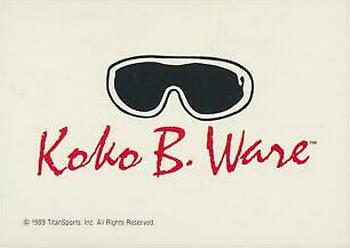 1990 Classic WWF #144 Koko B. Ware Front
