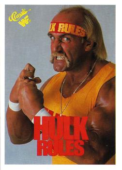 1990 Classic WWF #57 Hulk Hogan Front