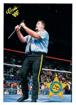 1990 Classic WWF #58 Big Boss Man Front