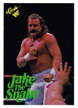 1990 Classic WWF #63 Jake 