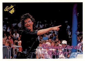 1990 Classic WWF #73 Sensational Queen Sherri Front