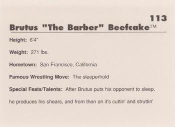 1990 Classic WWF #113 Brutus 