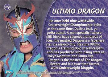 1998 Topps WCW/nWo #29 Ultimo Dragon  Back