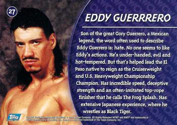 1998 Topps WCW/nWo #27 Eddie Guerrero  Back