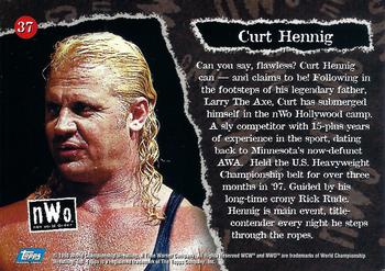 1998 Topps WCW/nWo #37 Curt Hennig  Back