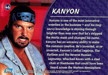 1998 Topps WCW/nWo #46 Kanyon  Back