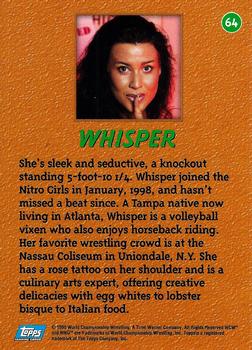 1998 Topps WCW/nWo #64 Whisper  Back