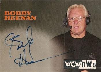 1998 Topps WCW/nWo - Authentic Signatures #NNO Bobby The Brain Heenan  Front