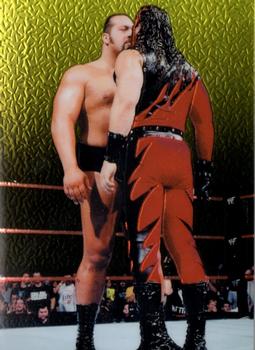 1999 Comic Images WWF SmackDown! Chromium #82 Kane / Big Show Front