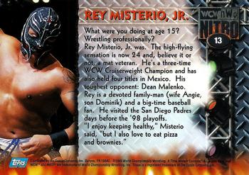 1999 Topps WCW/nWo Nitro #13 Rey Mysterio Back