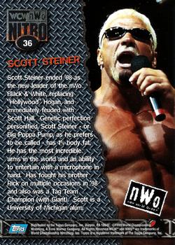 1999 Topps WCW/nWo Nitro #36 Scott Steiner  Back