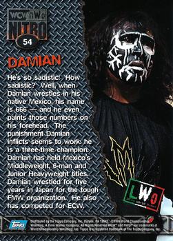 1999 Topps WCW/nWo Nitro #54 Damian  Back