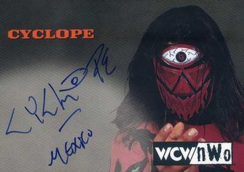 1999 Topps WCW/nWo Nitro - Authentic Signatures #NNO Cyclope  Front