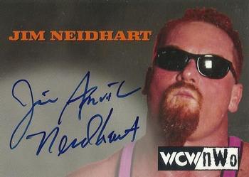 1999 Topps WCW/nWo Nitro - Authentic Signatures #21 Jim Neidhart  Front