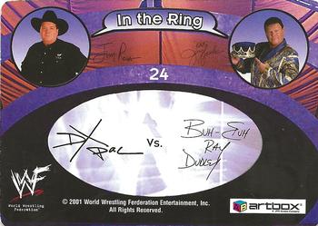 2001 Artbox WWF MotionCardz #24 DX Pac / Ray Dudley Back
