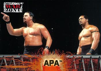 2001 Fleer WWF Raw Is War #51 APA Front
