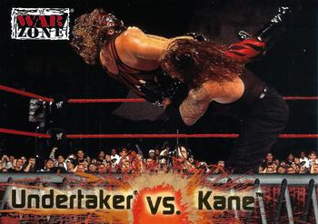 2001 Fleer WWF Raw Is War #78 Undertaker / Kane Front