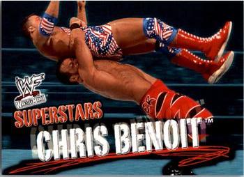 2001 Fleer WWF Wrestlemania #6 Chris Benoit  Front