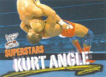 2001 Fleer WWF Wrestlemania #51 Kurt Angle  Front