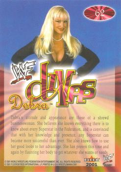 2001 Fleer WWF Wrestlemania #62 Debra  Back