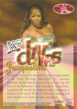 2001 Fleer WWF Wrestlemania #65 Jacqueline  Back