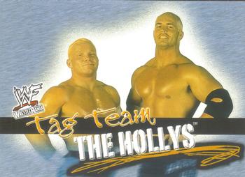 2001 Fleer WWF Wrestlemania #77 The Hollys  Front